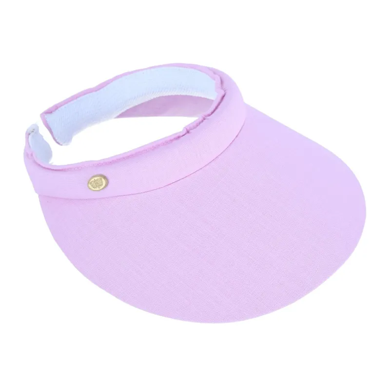 Angela & William Women's Solid Cotton Clip Visor sold by Belt Outlet