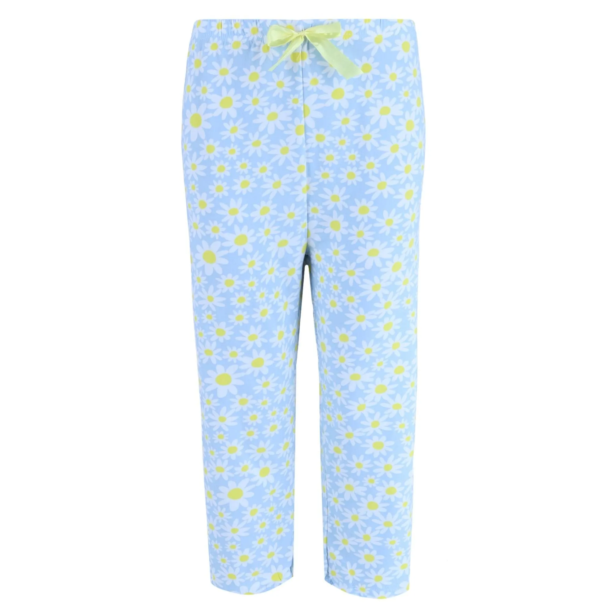 Elegant Emily Women's Plus Size Tiny Daisy Capri Pajama Set sold by Belt Outlet product image thumbnail 5
