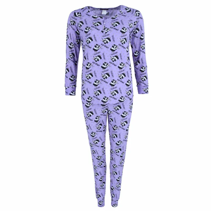 Grumpy & Gorgeous Women's Plus Size Panda Pajama Jogger Set sold by Belt Outlet