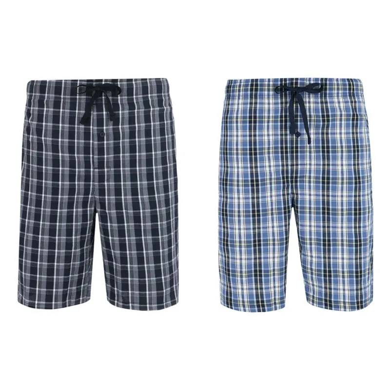Hanes Men's Big and Tall Woven Tagless Plaid Shorts (Pack of 2) sold by Belt Outlet