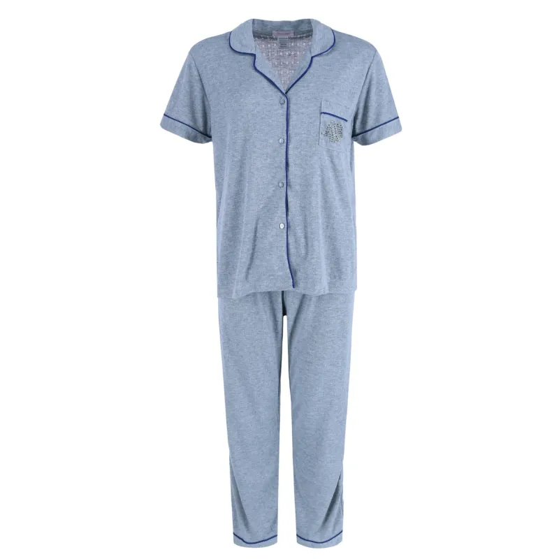 Overslept Women's Pointelle Elephant Notch Pajama Set sold by Belt Outlet