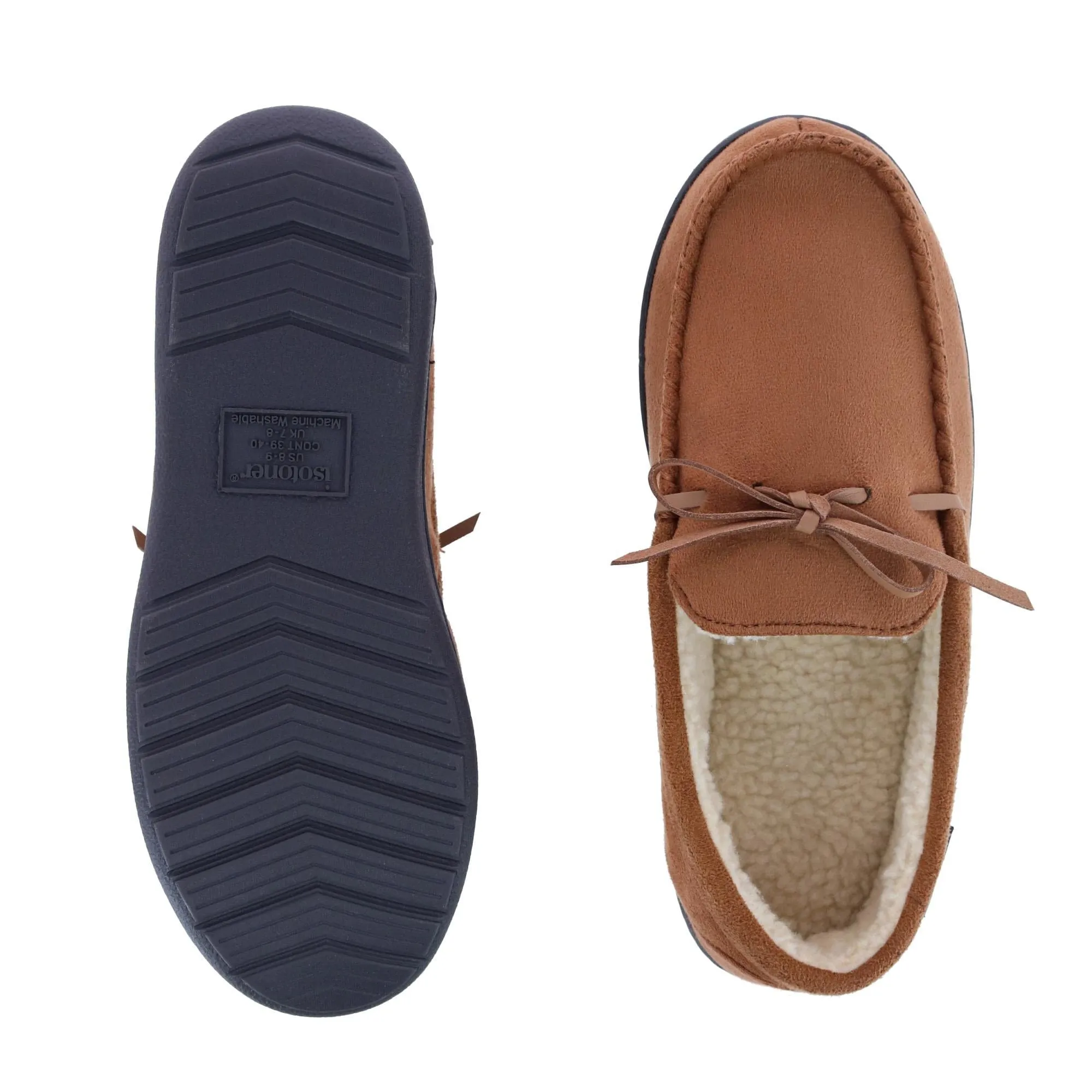 Isotoner Men's Microsuede Nigel Moccasin Slipper sold by Belt Outlet product image thumbnail 5