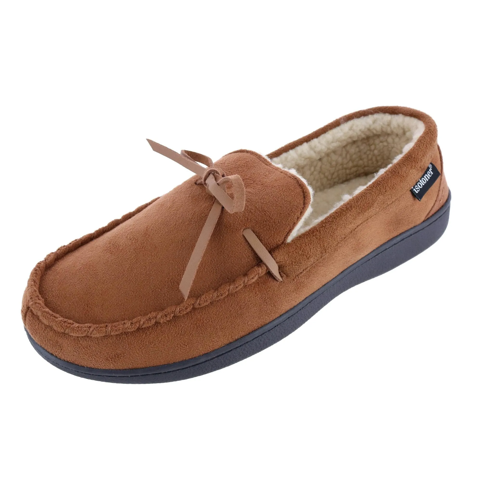 Isotoner Men's Microsuede Nigel Moccasin Slipper sold by Belt Outlet product image thumbnail 2