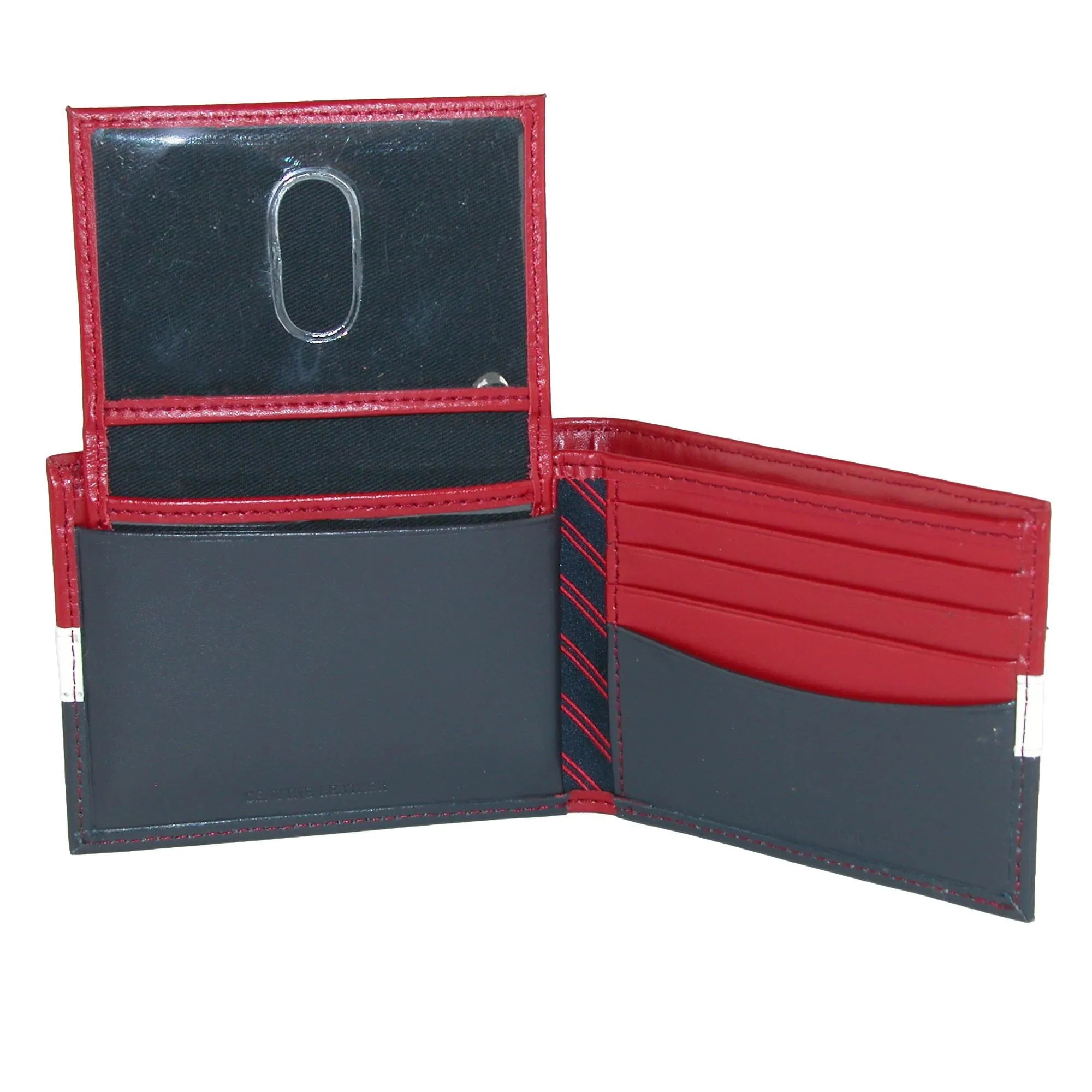 Tommy Hilfiger Men's Leather Americana Stripe Bifold Wallet sold by Belt Outlet product image thumbnail 5