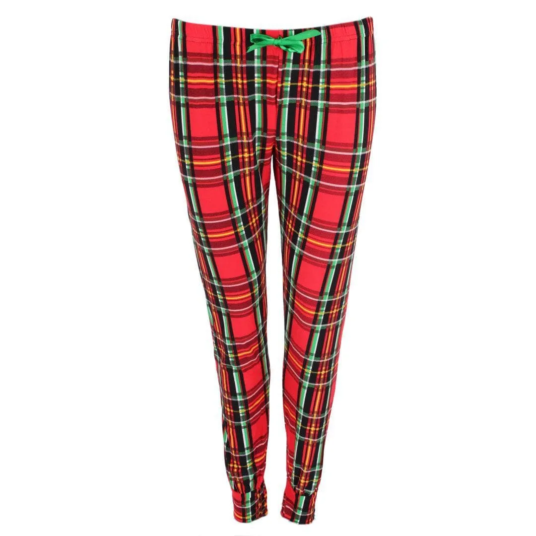 em & alfie Women's PJ All Day Plaid Crewneck Pajama Set sold by Belt Outlet product image thumbnail 5
