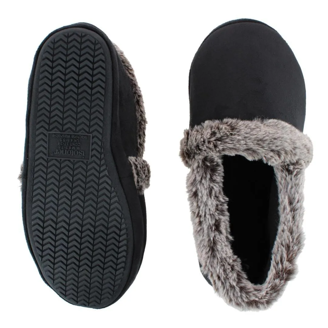 Isotoner Women's Recycled Microsuede A-Line Moccasin Slippers sold by Belt Outlet product image thumbnail 5