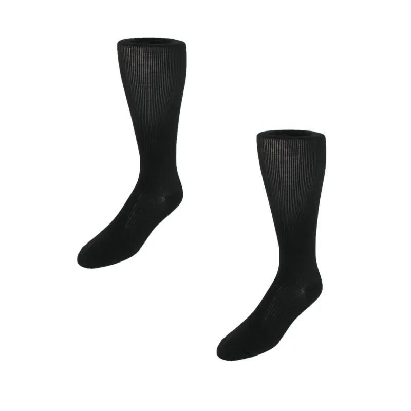 Jefferies Socks Support Over the Calf Compression Dress Socks (Pack of 2) made by Jefferies Socks