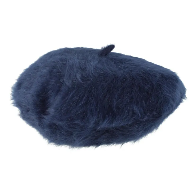 Angela & William Women's Soft Angora Beret Cap sold by Belt Outlet