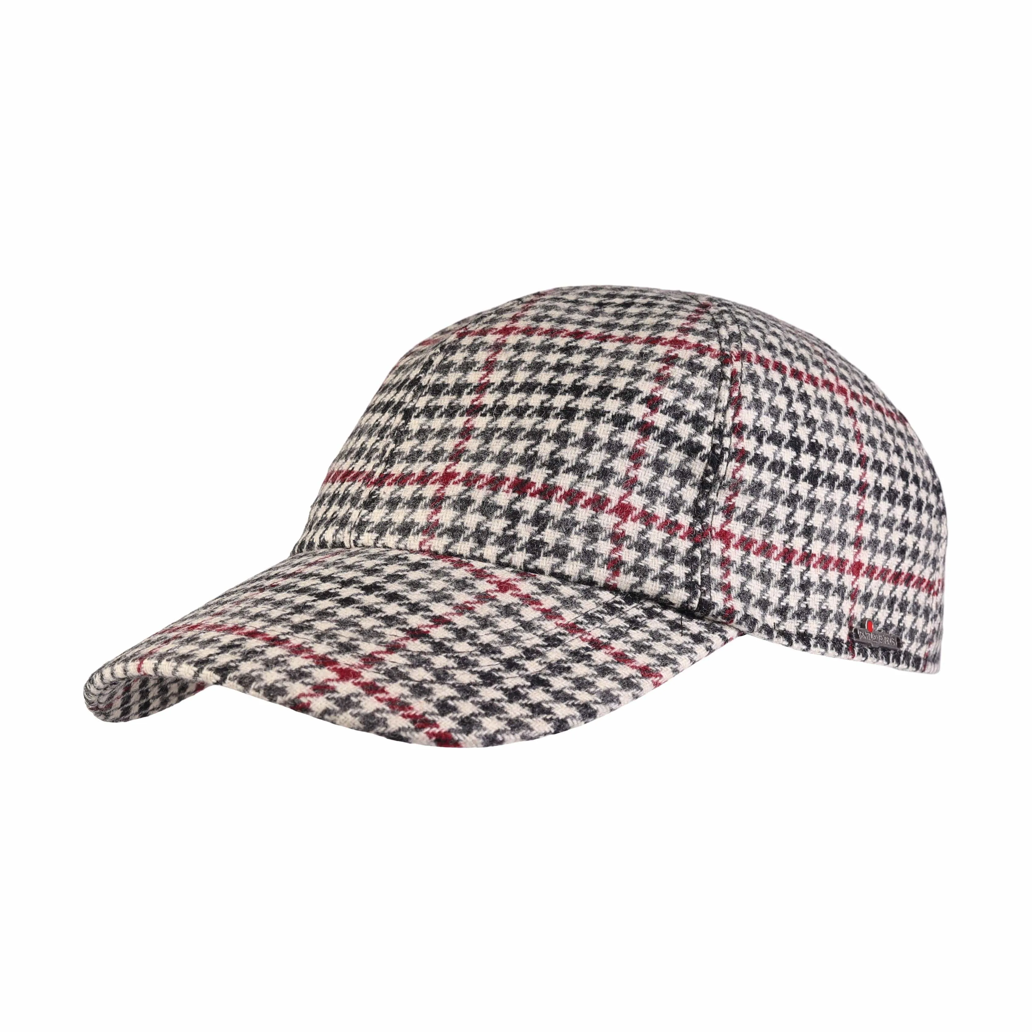 Wigens Men's Houndstooth Baseball Cap sold by Belt Outlet product image thumbnail 3