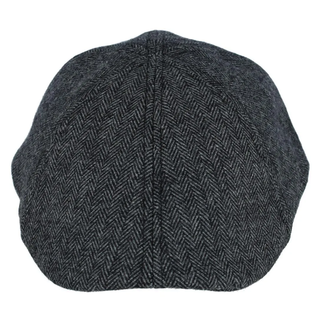 Broner Men's Wool Herringbone Pub Cap sold by Belt Outlet product image thumbnail 2