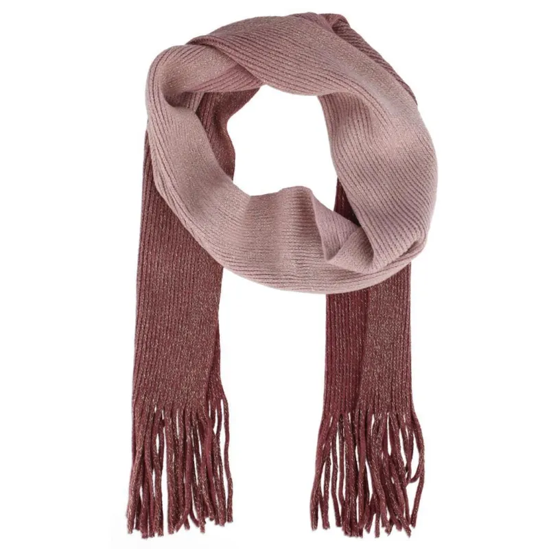 CTM® Women's Drop Dye Lurex Winter Scarf sold by Belt Outlet