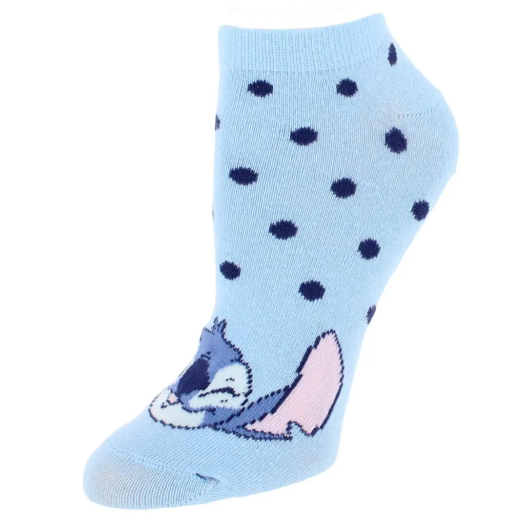 Textiel Trade Women's Disney Lilo & Stitch Sneaker Socks (3 Pair) sold by Belt Outlet product image thumbnail 5