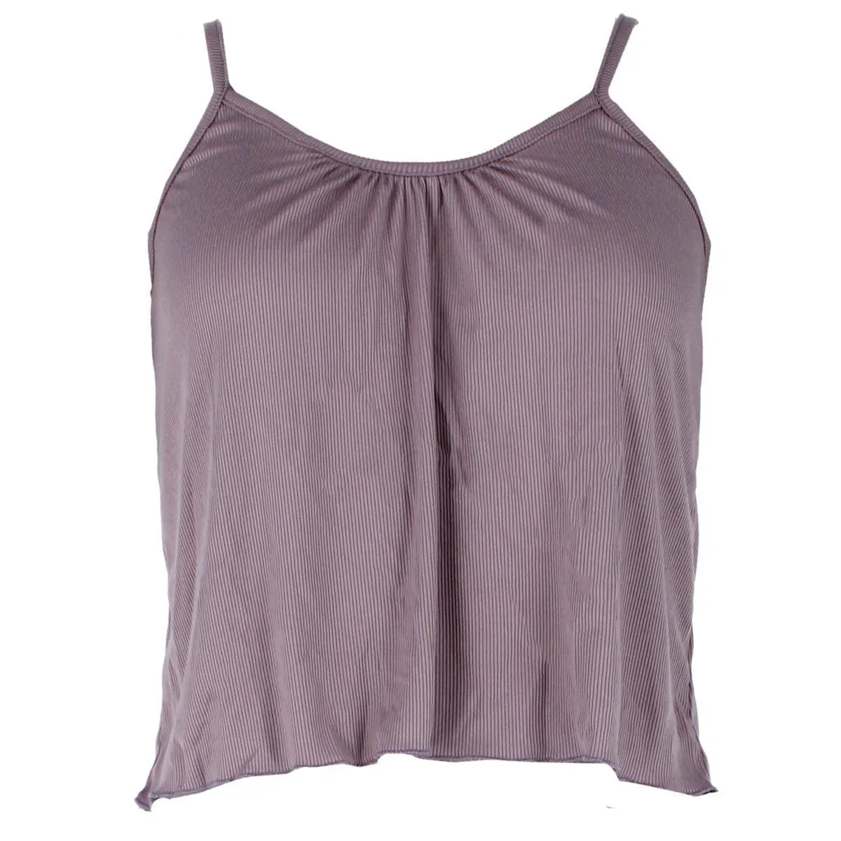 Not Tired Women's Plus Size Ribbed Cami and Shorts Pajama Set sold by Belt Outlet product image thumbnail 4