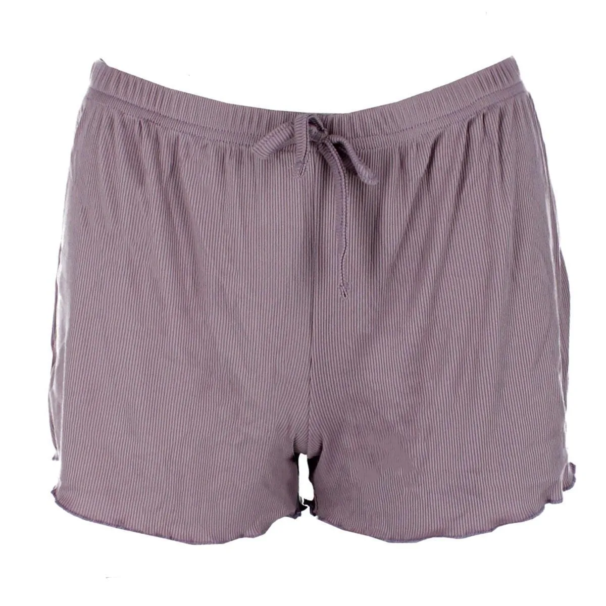 Not Tired Women's Plus Size Ribbed Cami and Shorts Pajama Set sold by Belt Outlet product image thumbnail 5