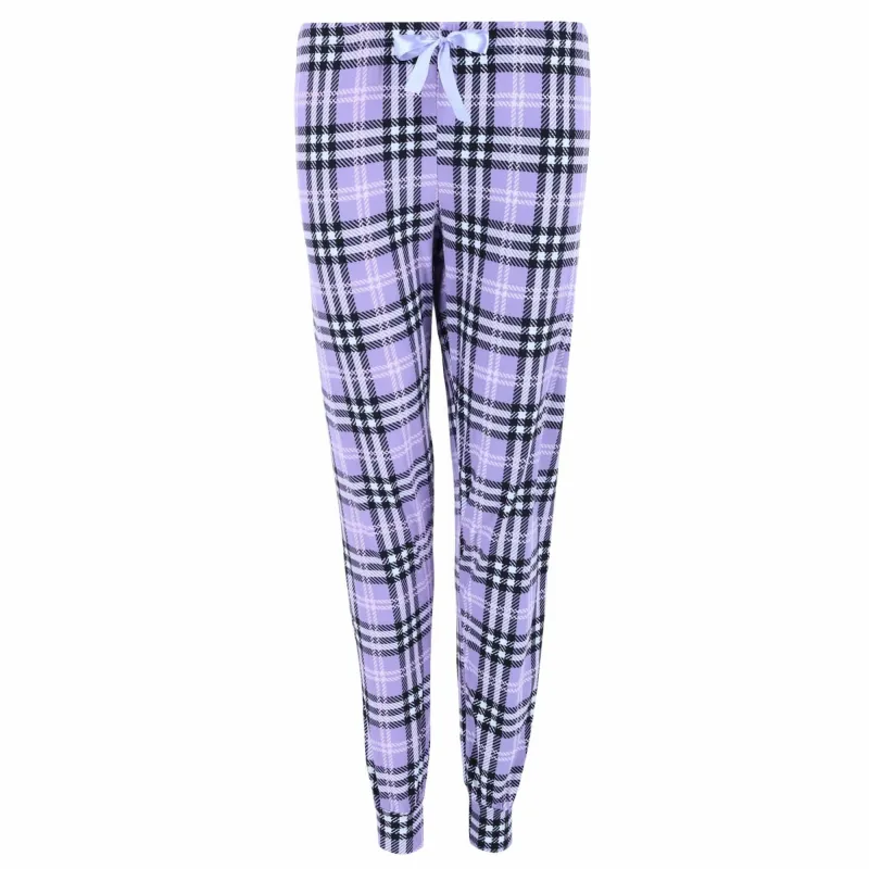 Sleep Junkie Women's Plaid Jogger Sleep Pants sold by Belt Outlet