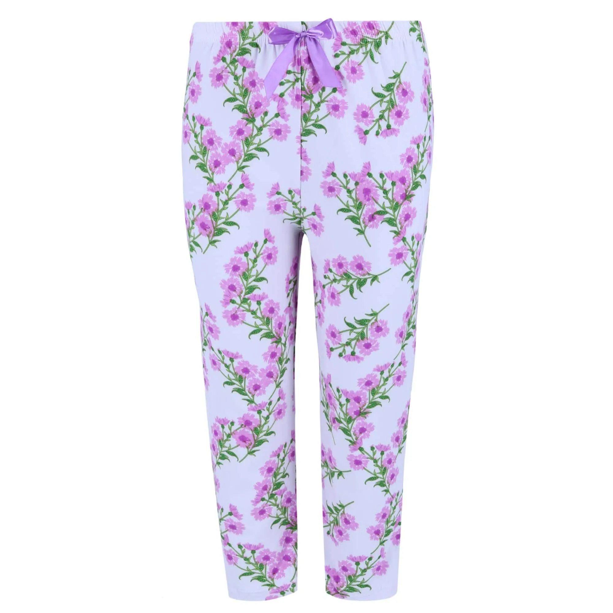 Elegant Emily Women's Floral Capri Sleep Set sold by Belt Outlet product image thumbnail 5