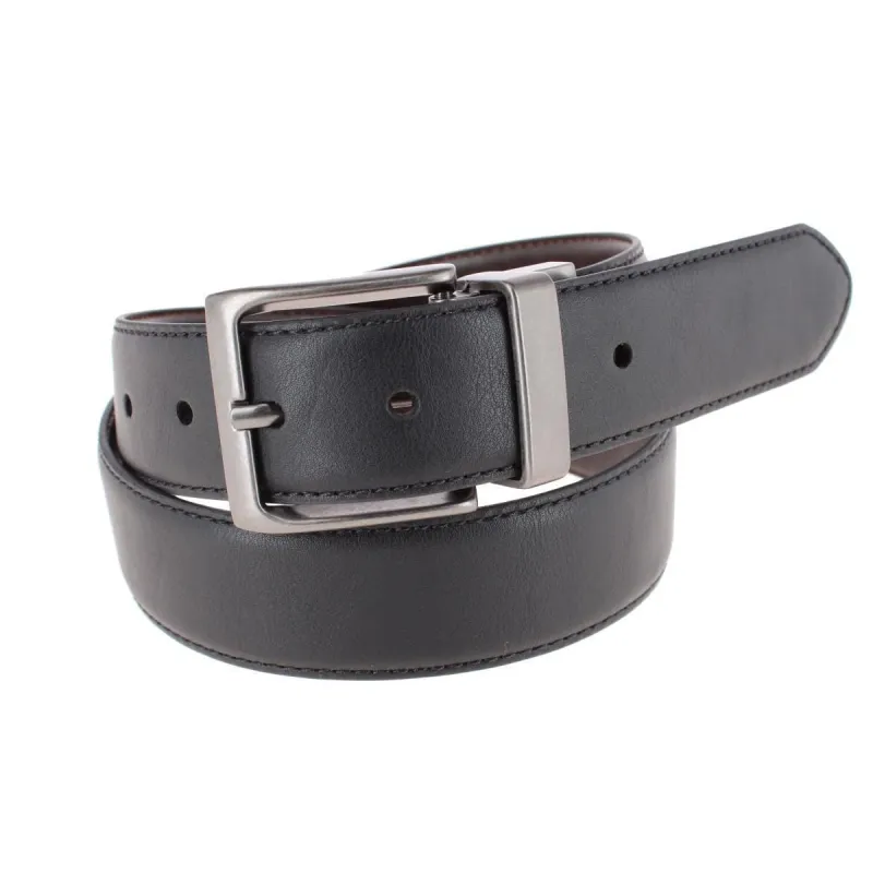 Levis Men's Big & Tall 38mm Reversible Belt with Antique Gunmetal Buckle sold by Belt Outlet