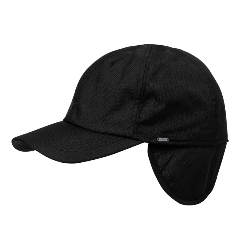 Wigens Men's Water Repellent Sport Baseball Cap with Ear Flaps and Lining sold by Belt Outlet