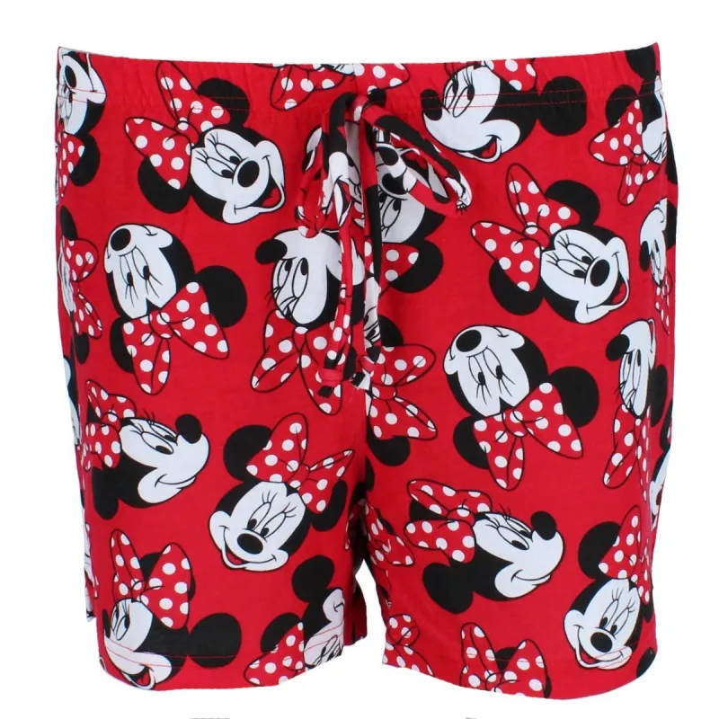 Jerry Leigh Women's Minnie Mouse Bow Toss Lounge Short sold by Belt Outlet