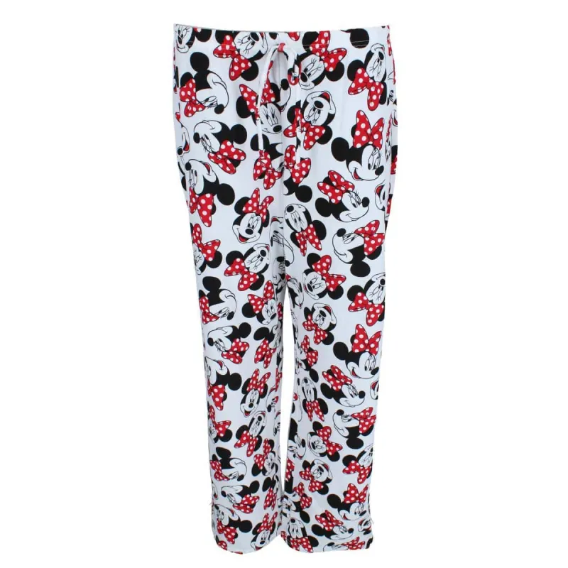 Jerry Leigh Women's Minnie Mouse Bow Toss Soft Pants sold by Belt Outlet