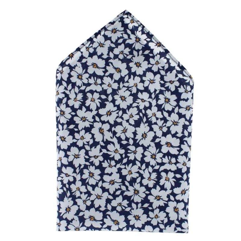 Ascentix Simple and Classy Cotton Foral Handkerchief sold by Belt Outlet