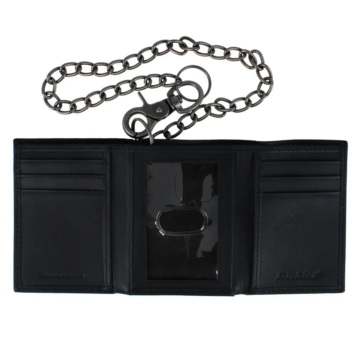 Dickies Men's Leather Trifold Wallet with Chain sold by Belt Outlet product image thumbnail 5
