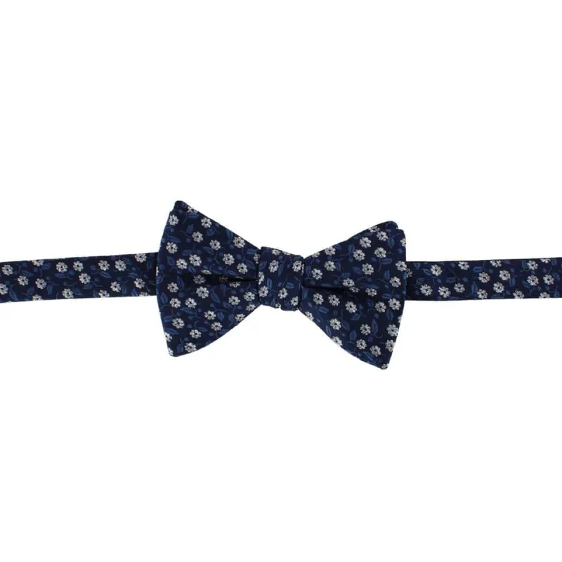 Ascentix Metallic Flowers and Leaves Bowtie made by Belt Outlet