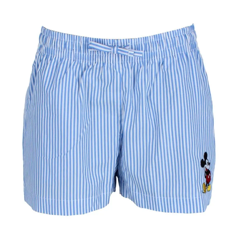 Jerry Leigh Women's Elevated Mickey Mouse Embroidered Striped Short sold by Belt Outlet