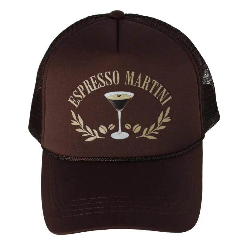CTM® Women's Espresso Martini Trucker Hat sold by Belt Outlet
