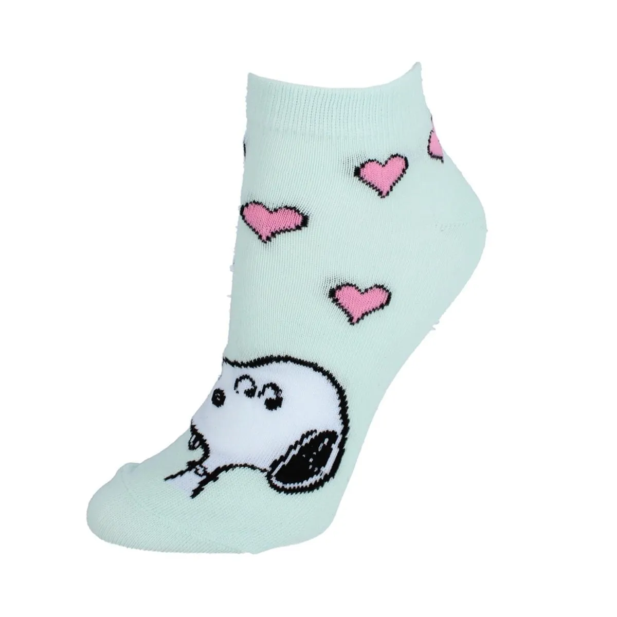 Textiel Trade Women's Peanuts Snoopy Sneaker Socks (3 Pair) sold by Belt Outlet product image thumbnail 4