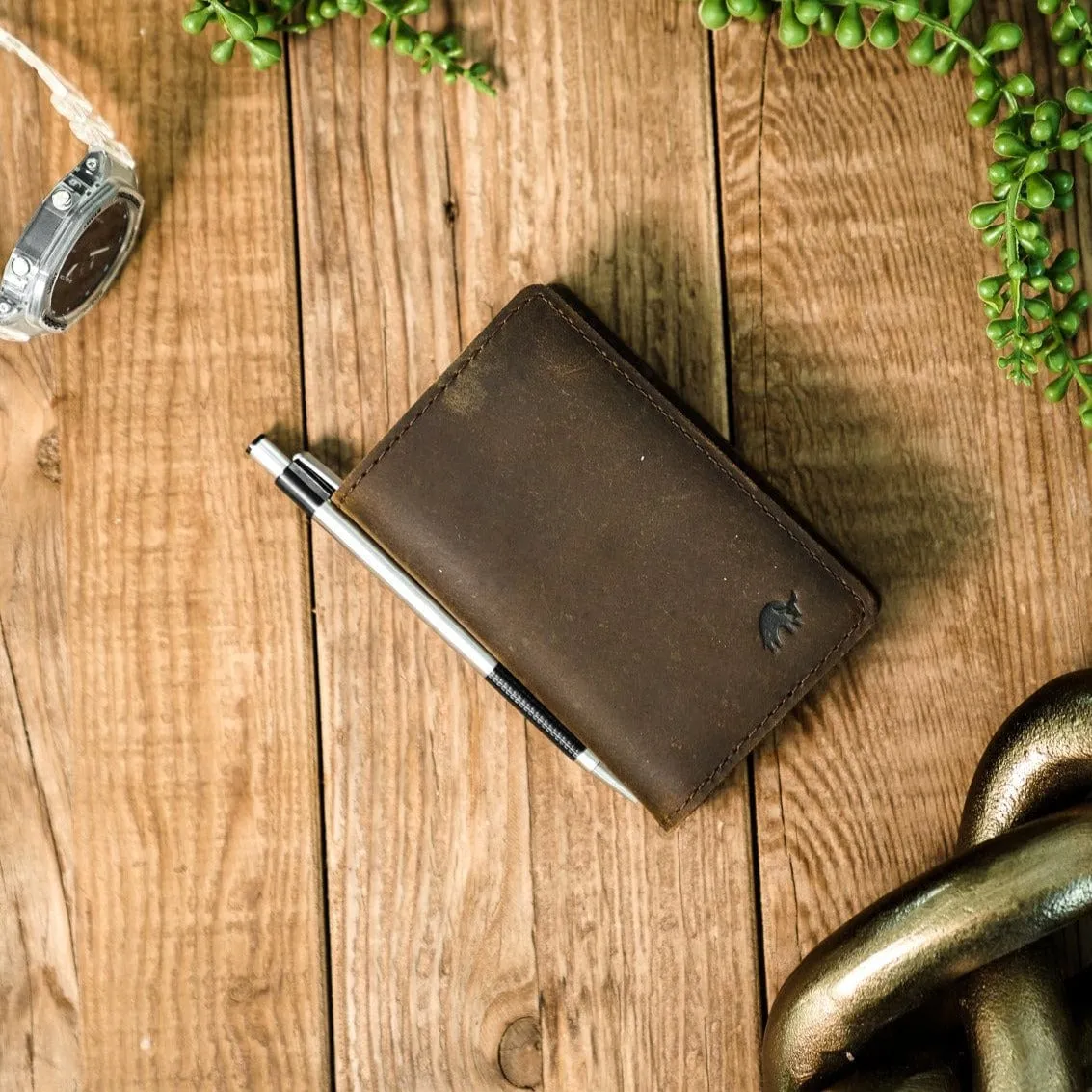 Bullstrap Men's The Messenger Bifold Wallet Terra sold by Belt Outlet product image thumbnail 4