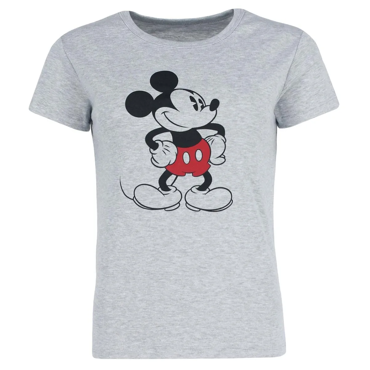 Jerry Leigh Women's Disney Mickey Mouse Cap Sleeve Tee sold by Belt Outlet