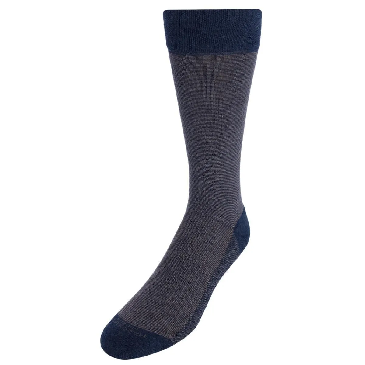 Marcoliani Men's Pima Cotton Micro Stripes Full Cushioned Sneaker Sock (1 Pair) sold by Belt Outlet