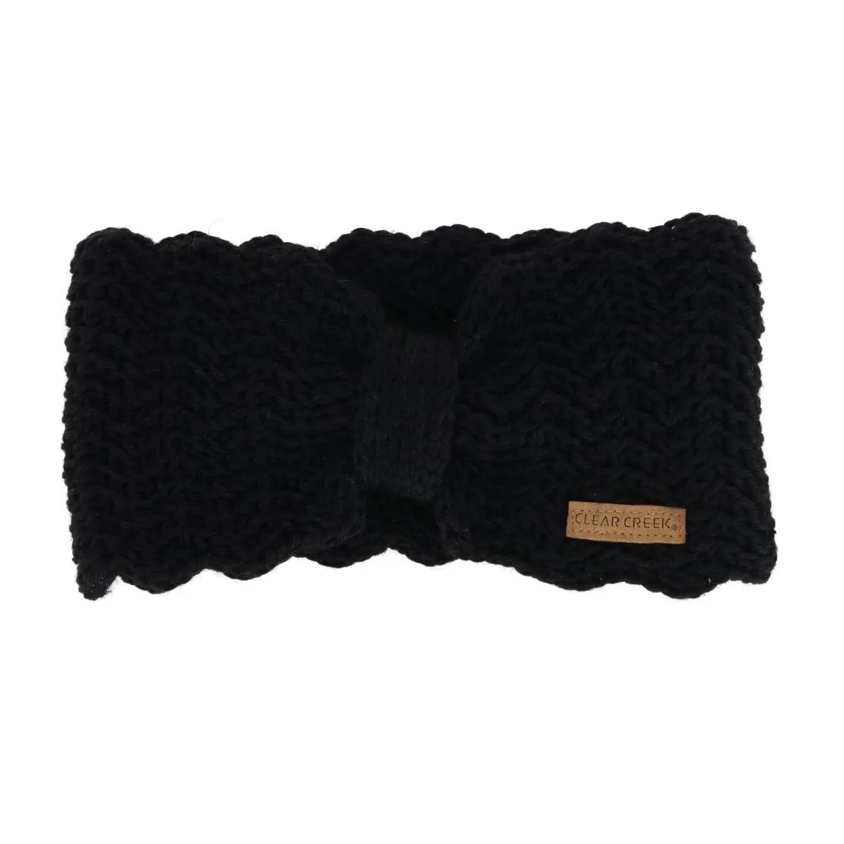 Clear Creek Women's Cinched Knit Winter Headband sold by Belt Outlet product image thumbnail 2