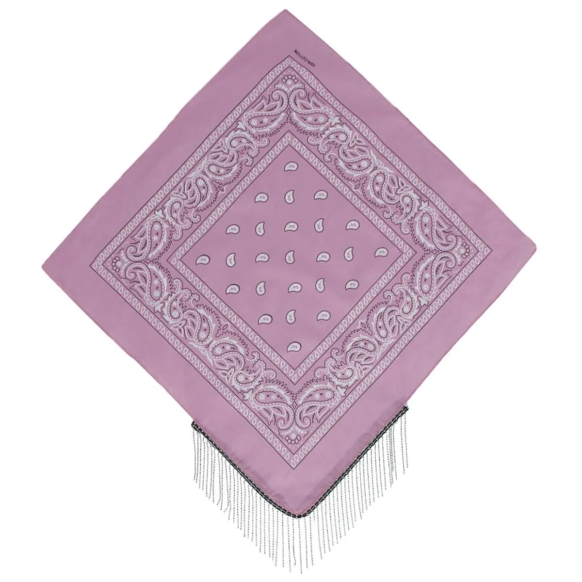 David & Young Women's 21 x 21 inch Bandana with Rhinestone Trims sold by Belt Outlet product image thumbnail 2