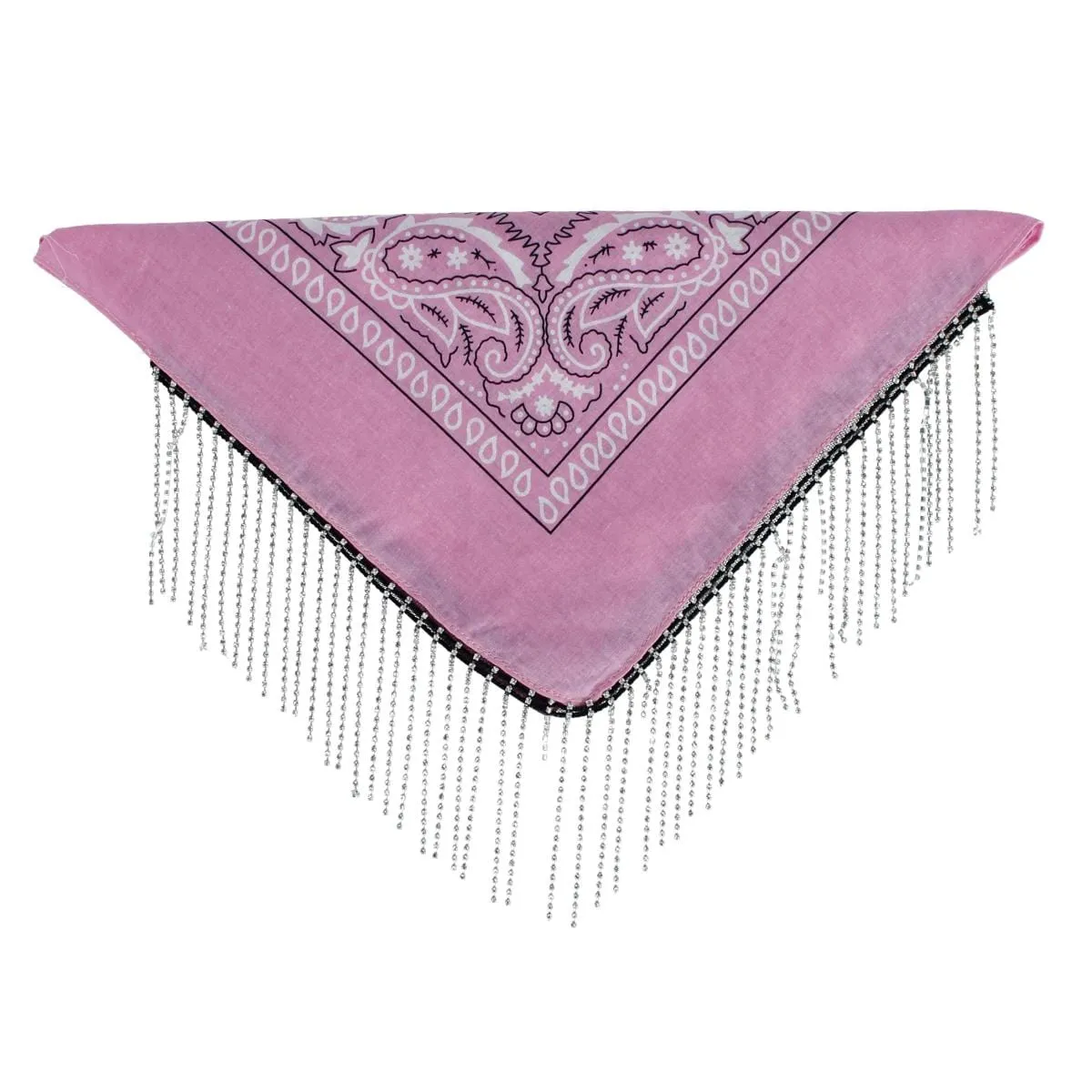 David & Young Women's 21 x 21 inch Bandana with Rhinestone Trims sold by Belt Outlet product image thumbnail 5