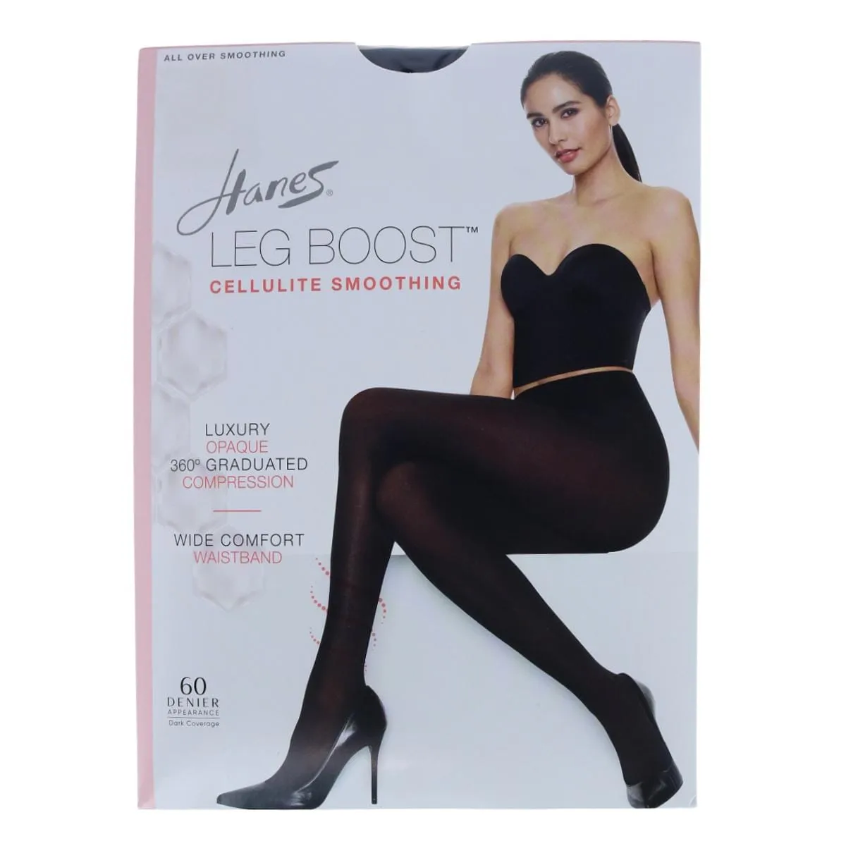 Hanes Women's Leg Boost Cellulite Smoothing Tights sold by Belt Outlet product image thumbnail 4