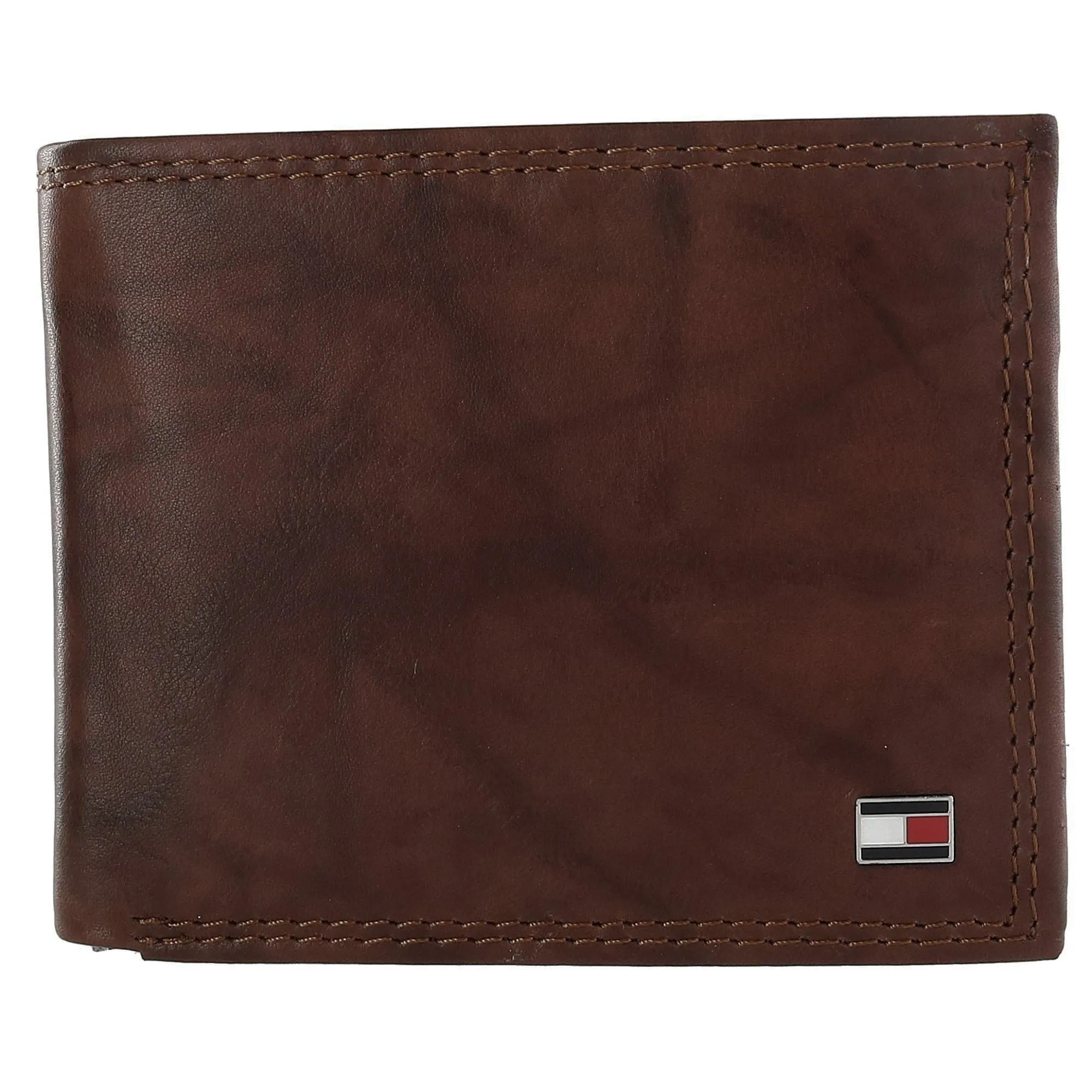 Tommy Hilfiger Men's Leather Huck Traveler Passcase Bifold Wallet sold by Belt Outlet product image thumbnail 3