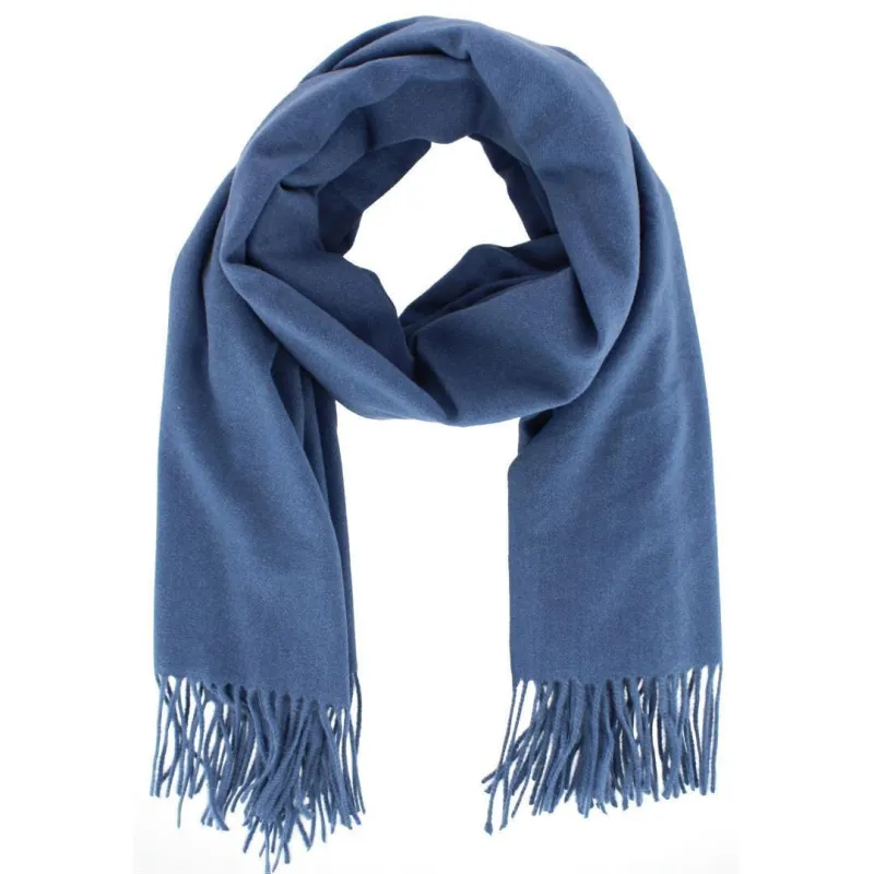 CTM® Women's Heavyweight Solid Color Pashmina Scarf Shawl sold by Belt Outlet