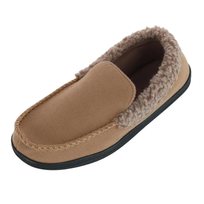 Isotoner Men's Brushed Knit Lewis Moccasin Slipper sold by Belt Outlet