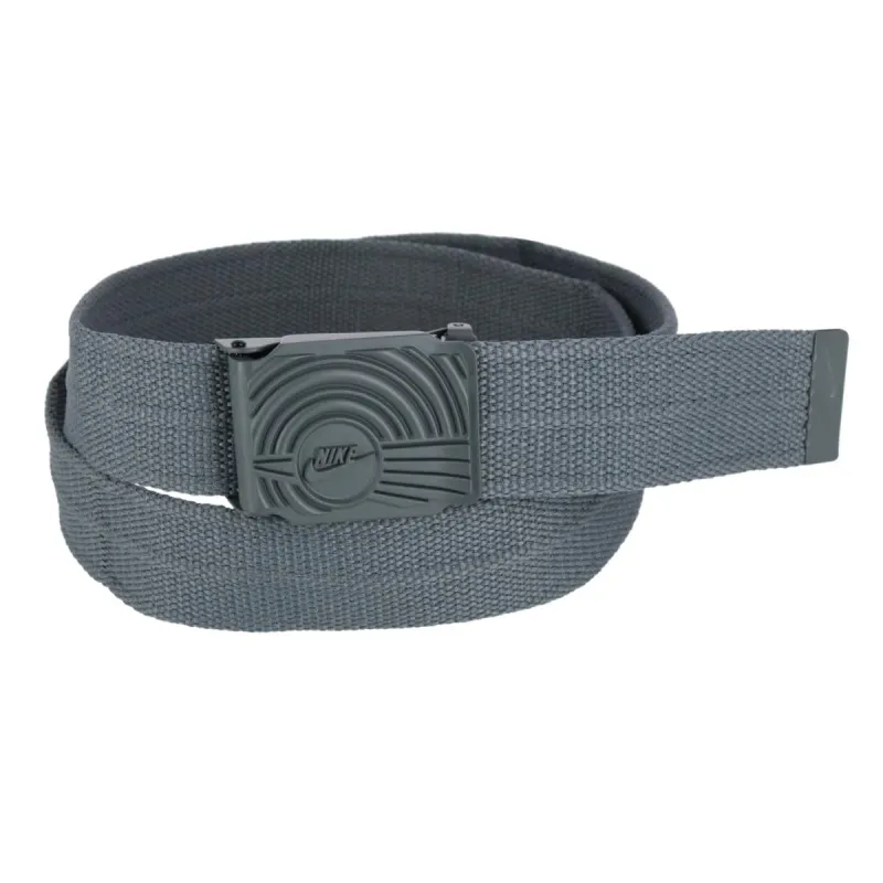Nike Men's Ribbed Web Belt with Dunk Inspired Buckle made by Nike