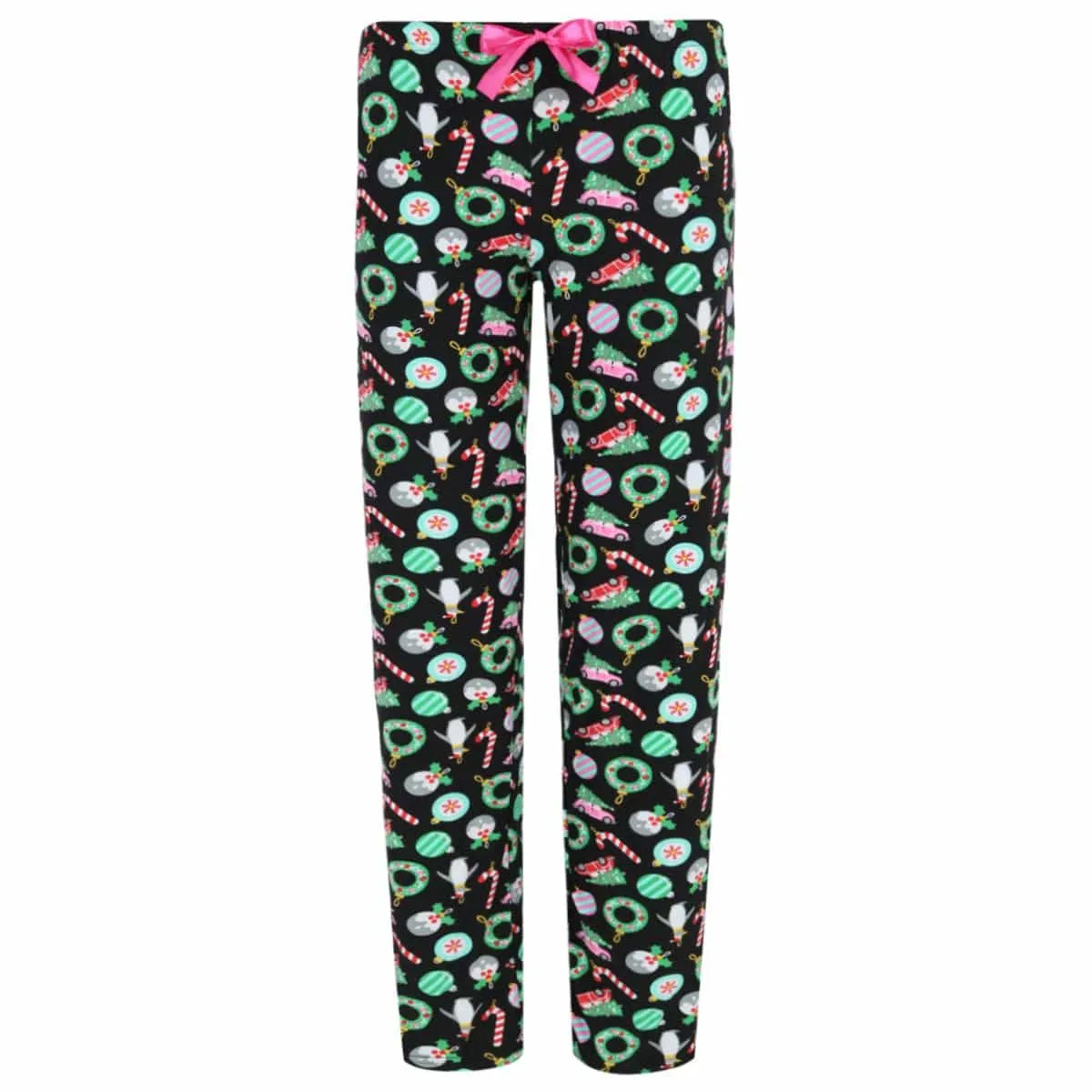 Roll Outta Bed Women's Christmas Ornament Open Bottom Pajama Pants sold by Belt Outlet product image thumbnail 3