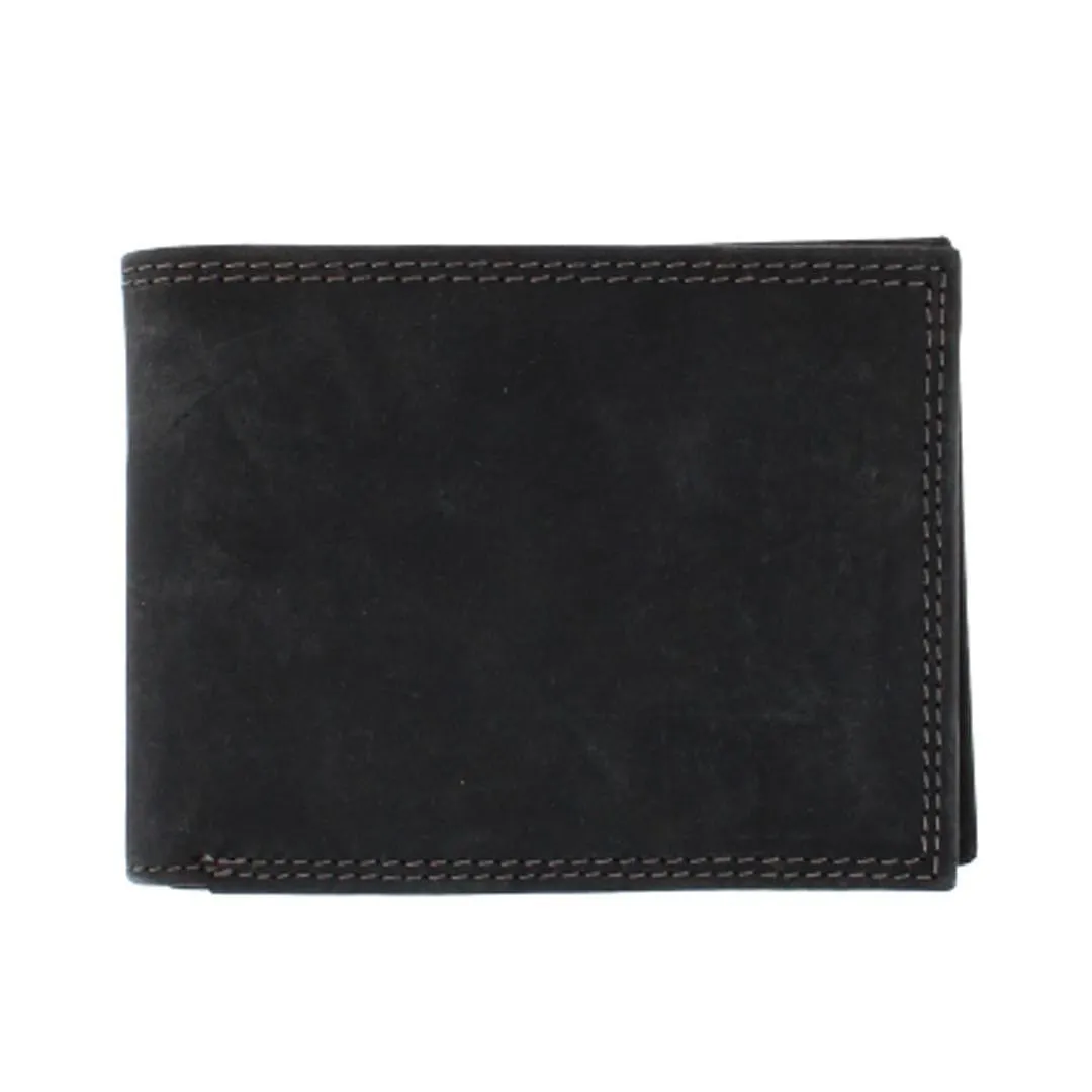CTM® Men's Leather RFID Bifold Wallet sold by Belt Outlet product image thumbnail 3