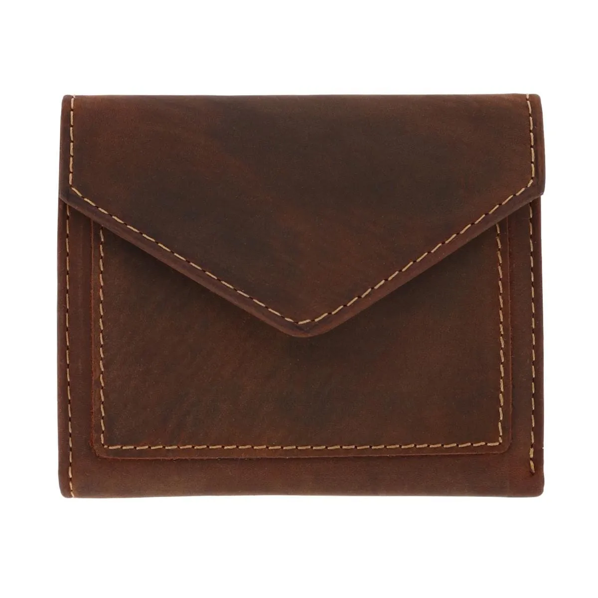 CTM® Men's Leather Envelope Style Trifold Wallet sold by Belt Outlet
