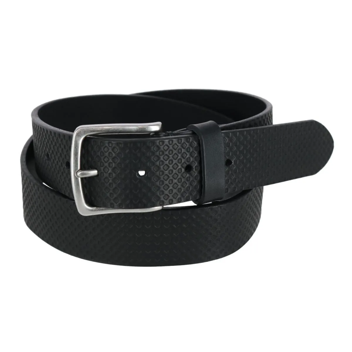 Will Leather Goods Men's Embossed Geometric Belt sold by Belt Outlet product image thumbnail 2