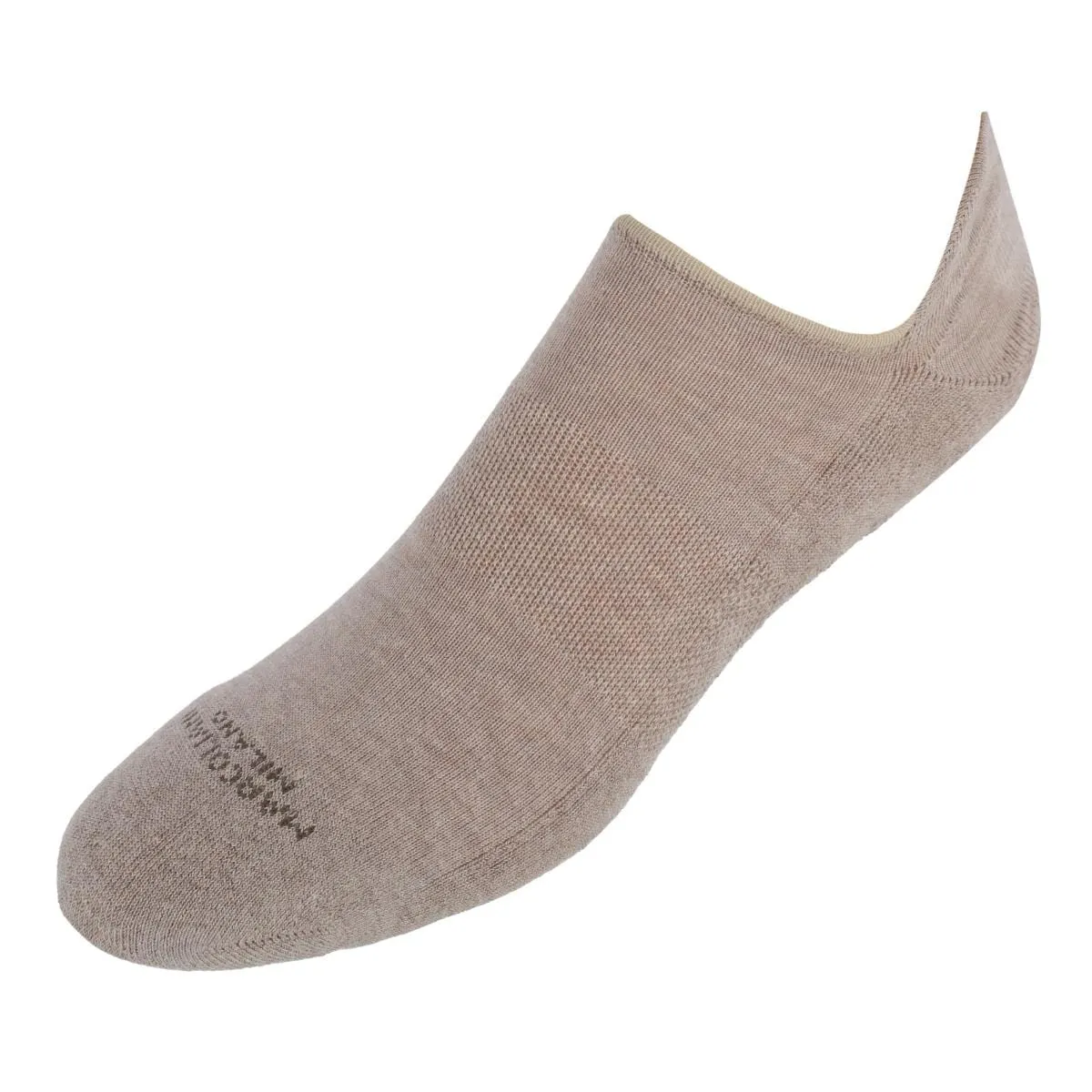 Men's Cushioned Solid Colored Invisible Sneaker Sock (1 Pair) sold by Belt Outlet product image thumbnail 2