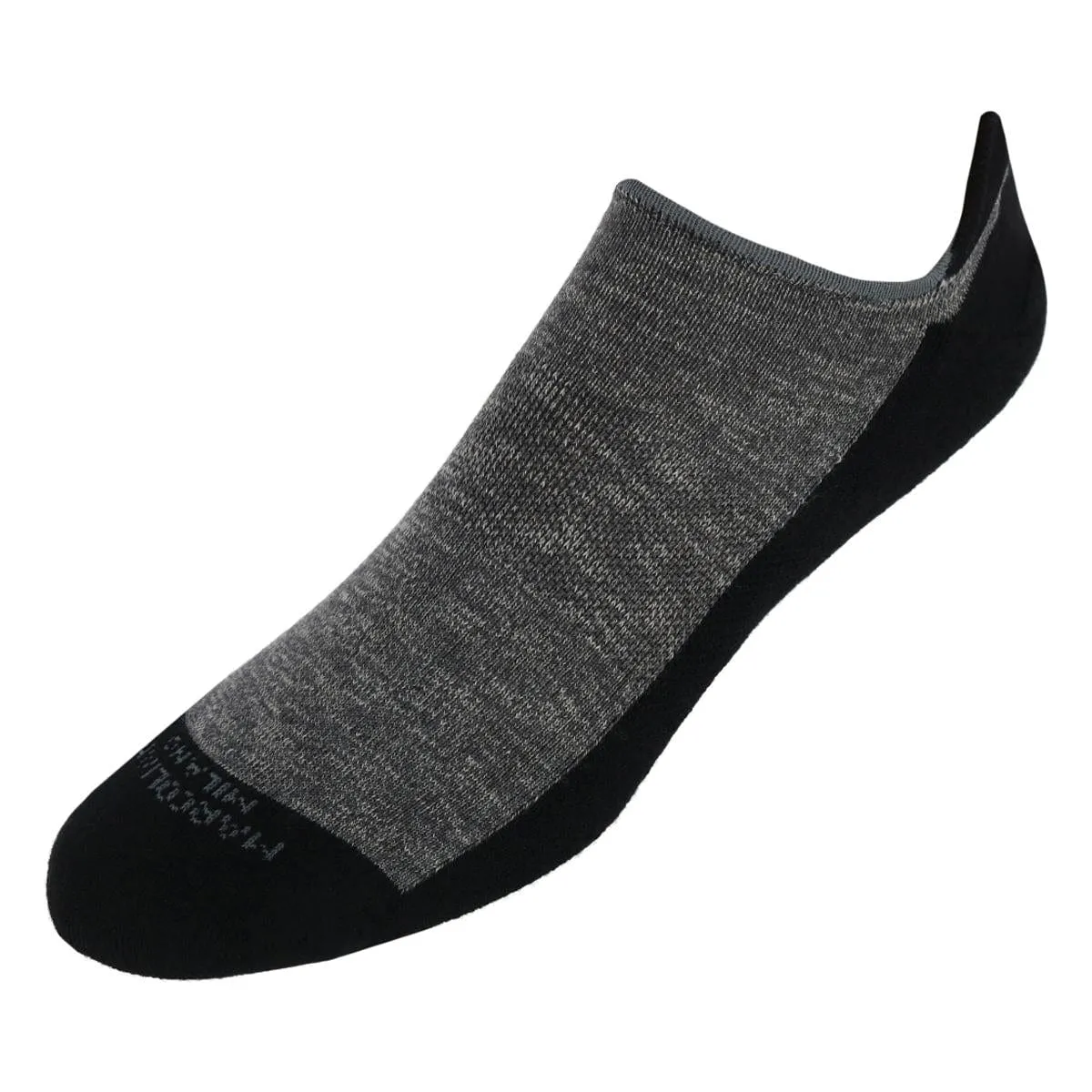 Men's Cushioned BiColor Invisible Sneaker Sock (1 Pair) sold by Belt Outlet product image thumbnail 5