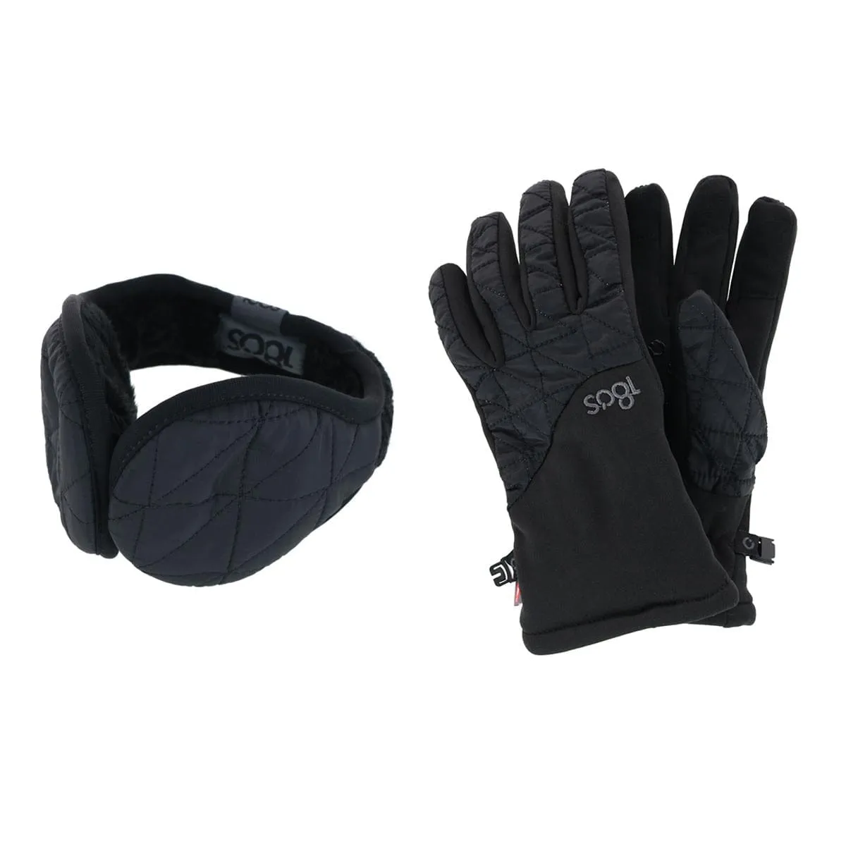 180s Women's All Finger Touchscreen Winter Gloves and Ear Warmer Set sold by Belt Outlet product image thumbnail 3
