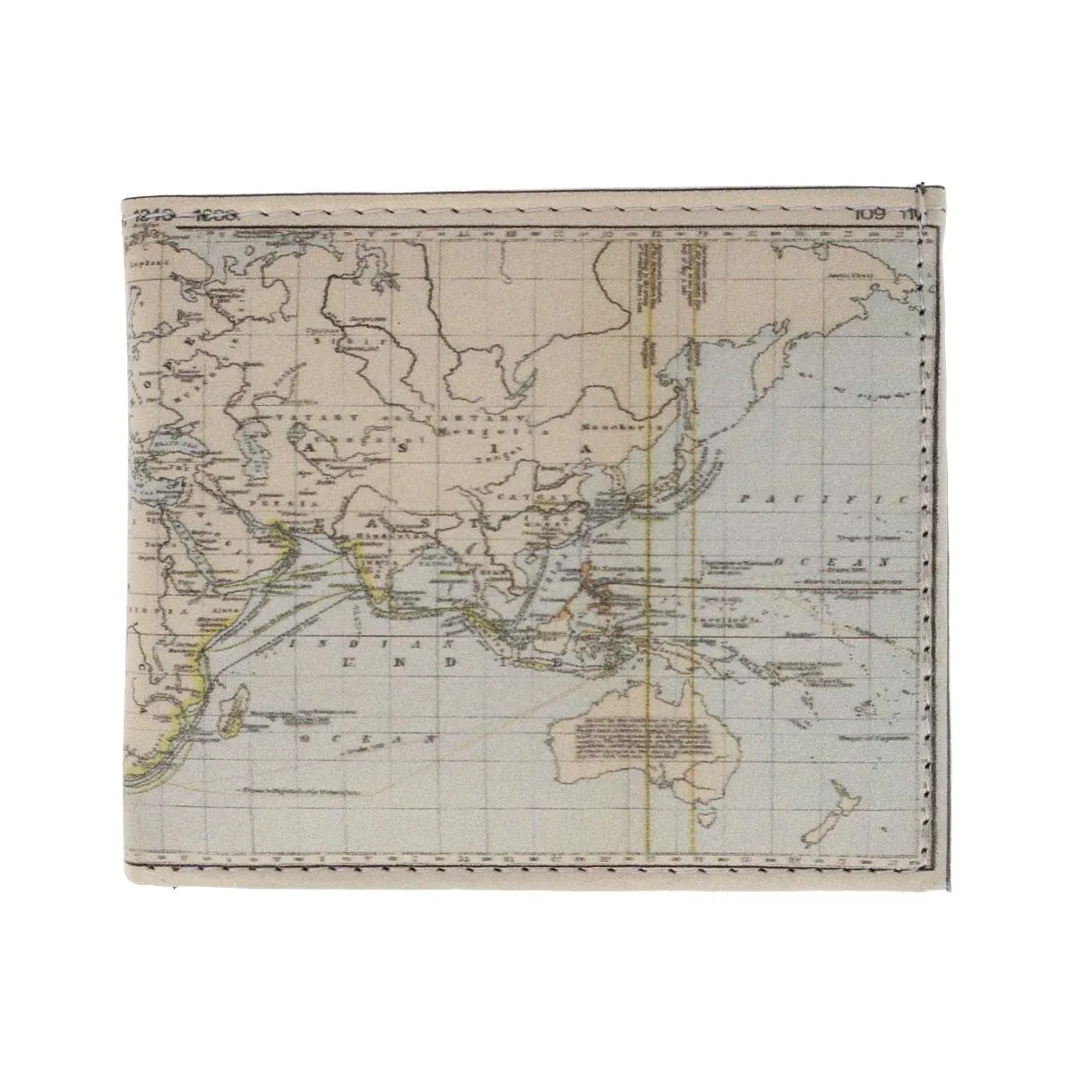 CTM® Men's World Map Bifold Wallet sold by Belt Outlet
