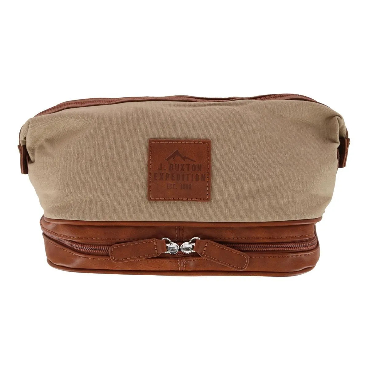 Buxton Epedition II Huntington Gear Bottom Zip Travel Kit sold by Belt Outlet product image thumbnail 2